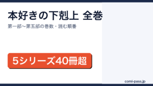 本好きの下剋上 漫画の全巻数・読む順番・お得な揃え方【2026年最新】