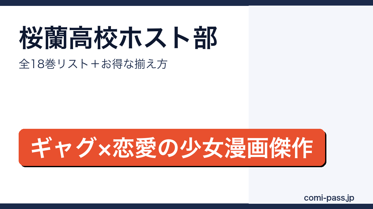 桜蘭高校ホスト部 全巻まとめ・お得な揃え方