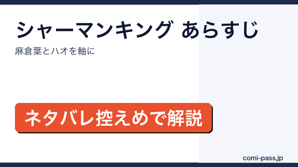 シャーマンキングのあらすじを解説するアイキャッチ画像