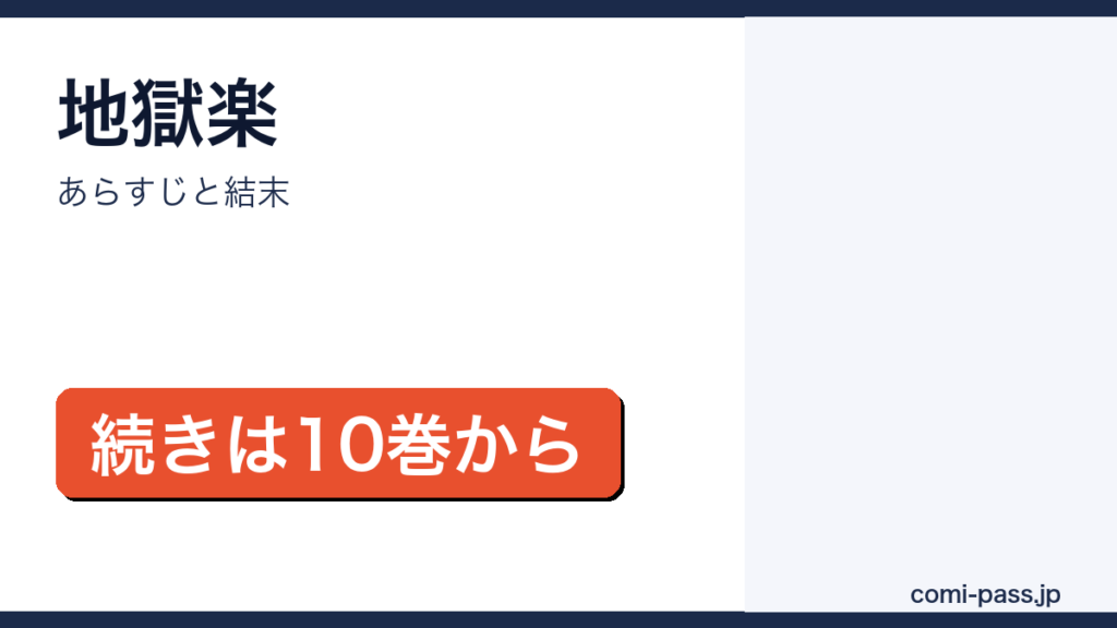 地獄楽のあらすじと結末を解説するアイキャッチ画像