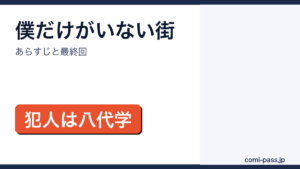 僕だけがいない街のあらすじと最終回を解説するアイキャッチ画像