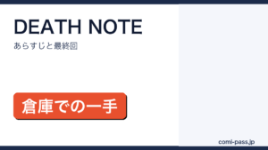DEATH NOTEのあらすじと最終回を解説するアイキャッチ画像